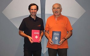 Franz Kogler und Reinhard Stiksel vom Bibelwerk Linz