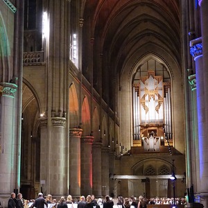 Blick in den Mariendom Linz