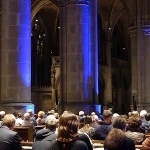 ORGEL.SOMMER-Publikum bei DOMINANT mit Domorganist Wolfgang Kreuzhuber