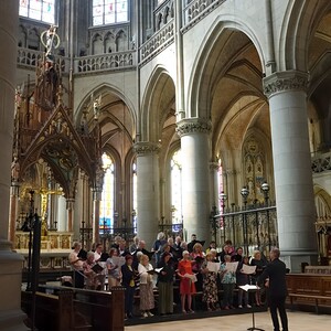 Aufführung von Wolfgang Kreuzhubers Messe in g im Mariendom Linz